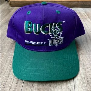 VTG Milwaukee Bucks NBA Hat RARE